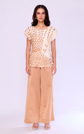 Basket-Weave Ribbon Appliqué Tunic