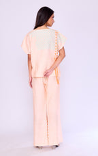 Watercolour Print Draped Tunic