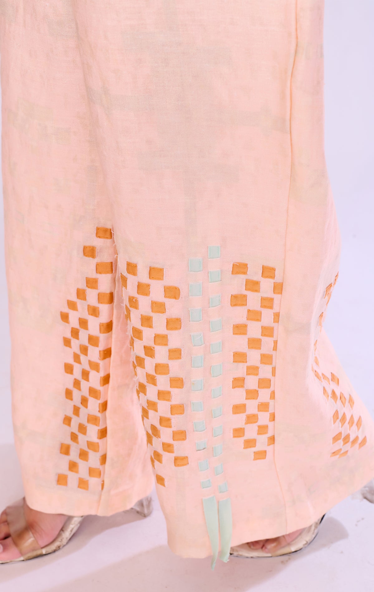 Watercolour Print Draped Tunic