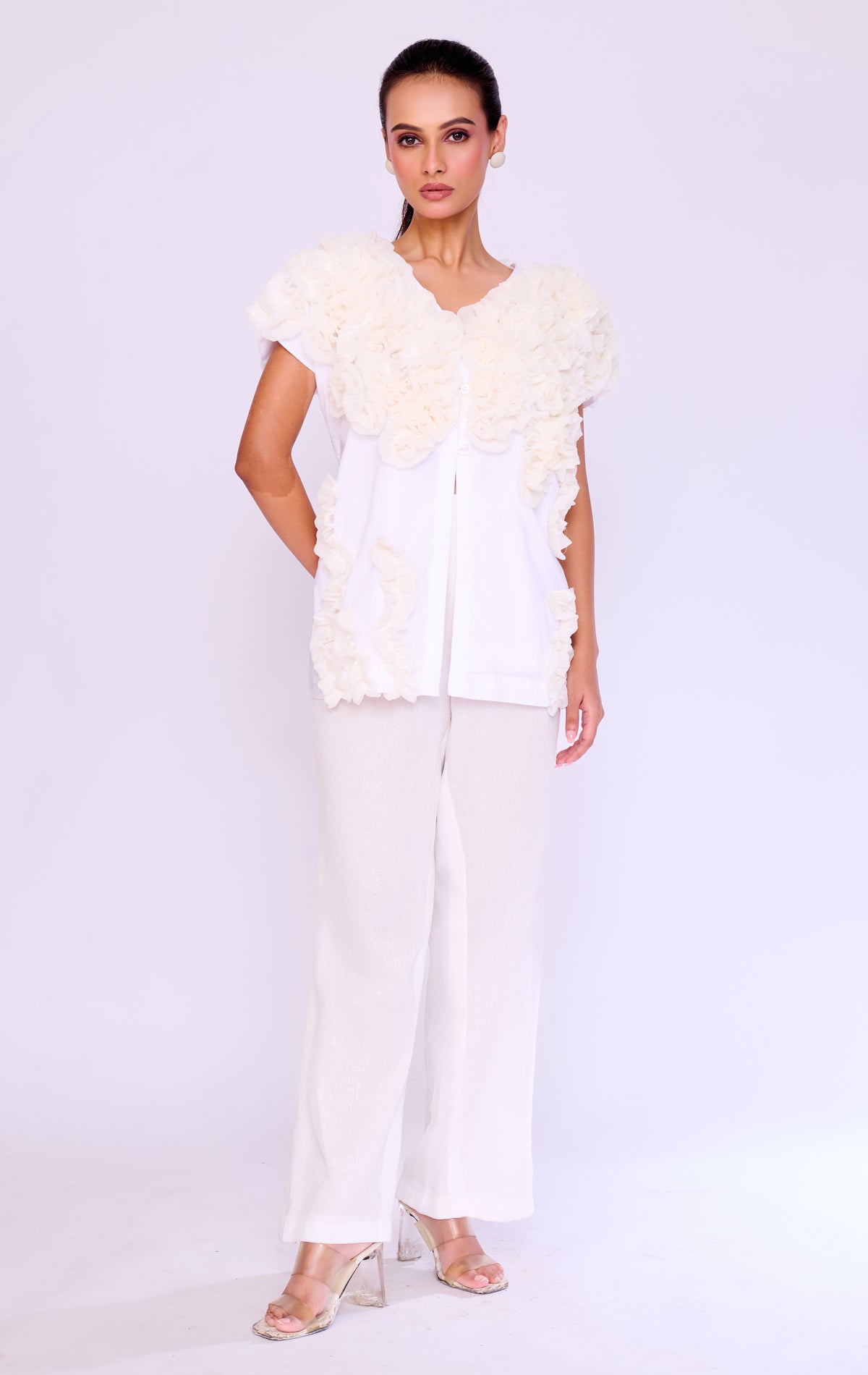 Off-White 3D Ruffle Tunic