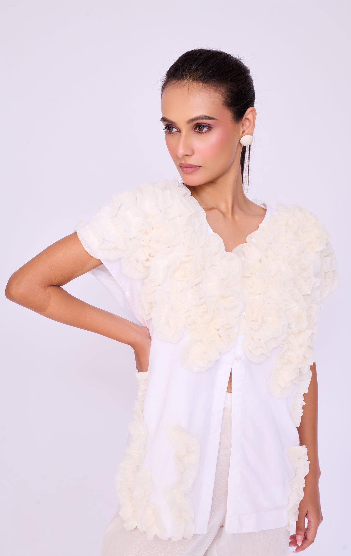 Off-White 3D Ruffle Tunic