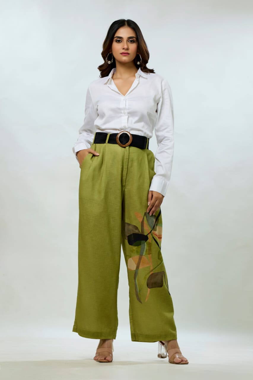 Flared Pant & Shirt Set