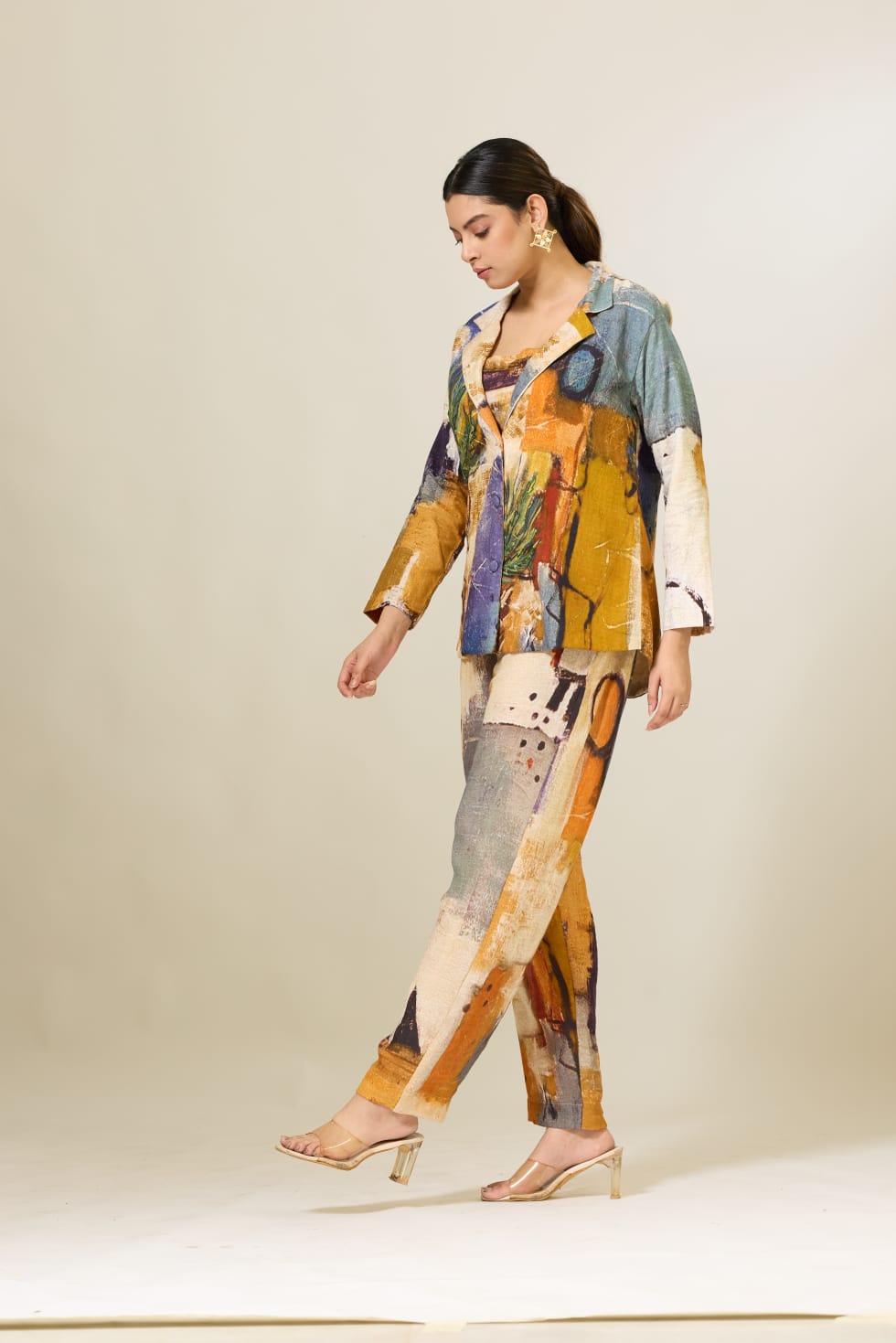 Jacket Dress with Belt