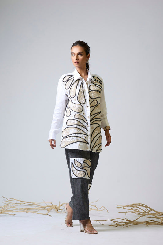 Cotton Shirt Denim Pant