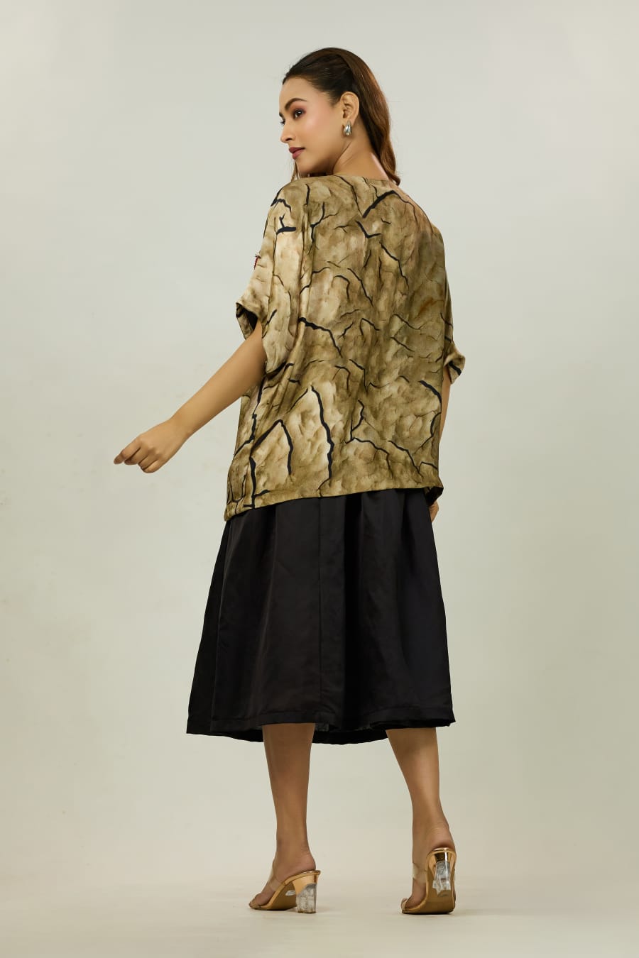 Indo-Western Tunic & Skirt Set
