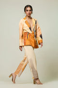 Cotton Co-ord Watercolour Pantsuit