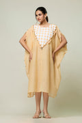 Woven Patti Chanderi Kaftan
